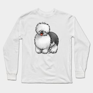 Dog - Old English Sheepdog Long Sleeve T-Shirt